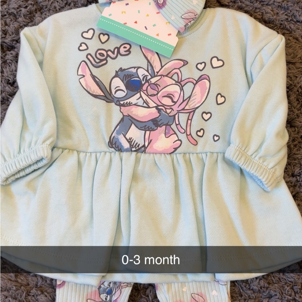 Cute Stitch Love Outfit